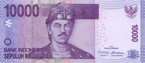 P150f Indonesia 10000 Rupiah Year 2014/2015